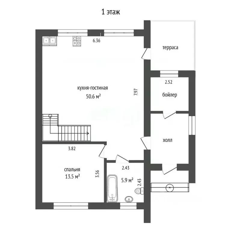 Дом в Тюменская область, Тюмень СОСН Агросад-Тюмень тер.,  (157 м) - Фото 2