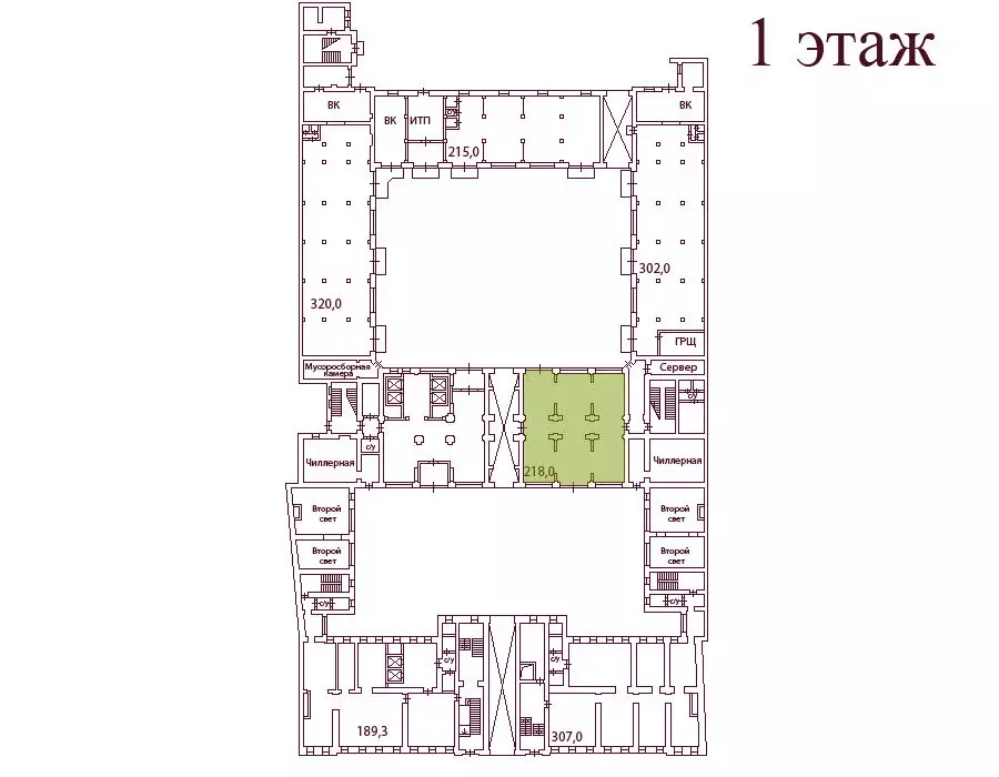 Офис (199.2 м) - Фото 1