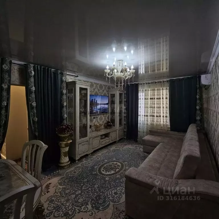 2-к кв. Чеченская республика, Грозный Алтайская ул., 15 (52.0 м) - Фото 1
