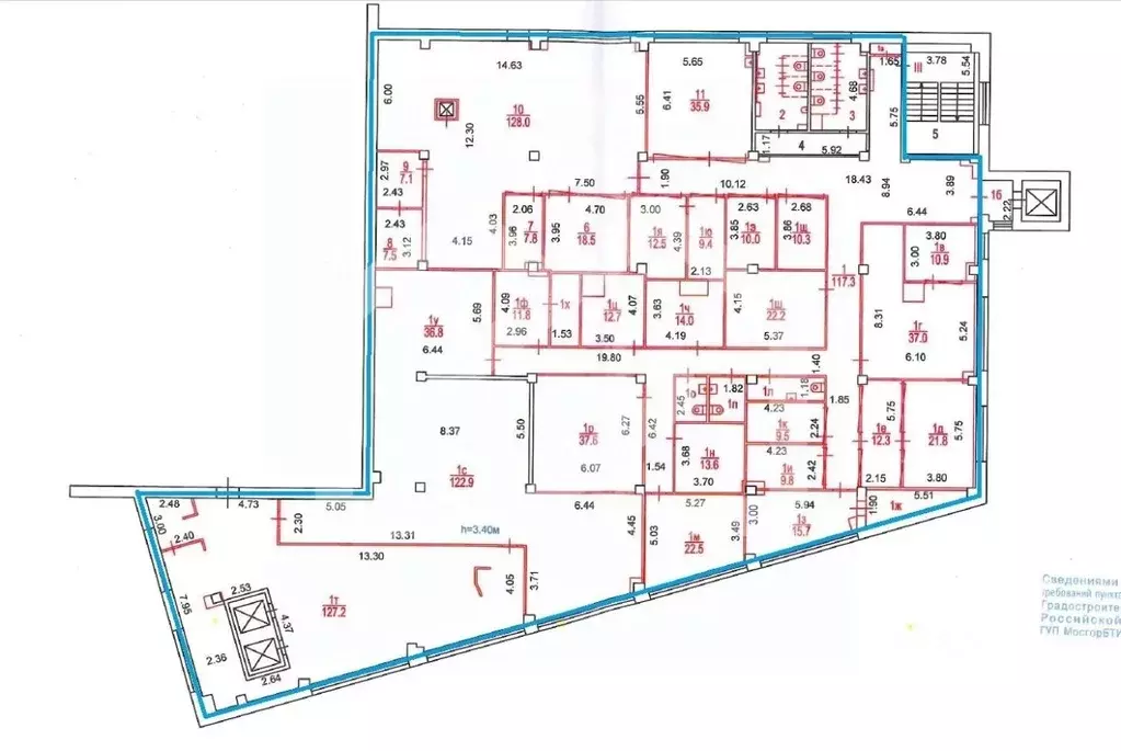 Помещение свободного назначения в Москва ул. Шаболовка, 31С5 (998 м) - Фото 2