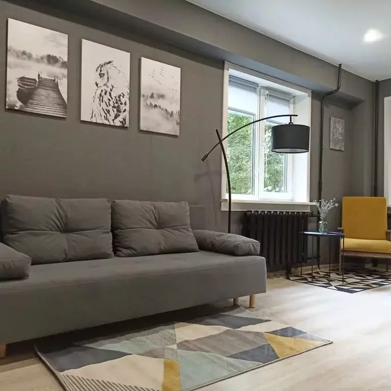 2-к кв. Новосибирская область, Новосибирск просп. Димитрова, 11 (42.0 ... - Фото 1