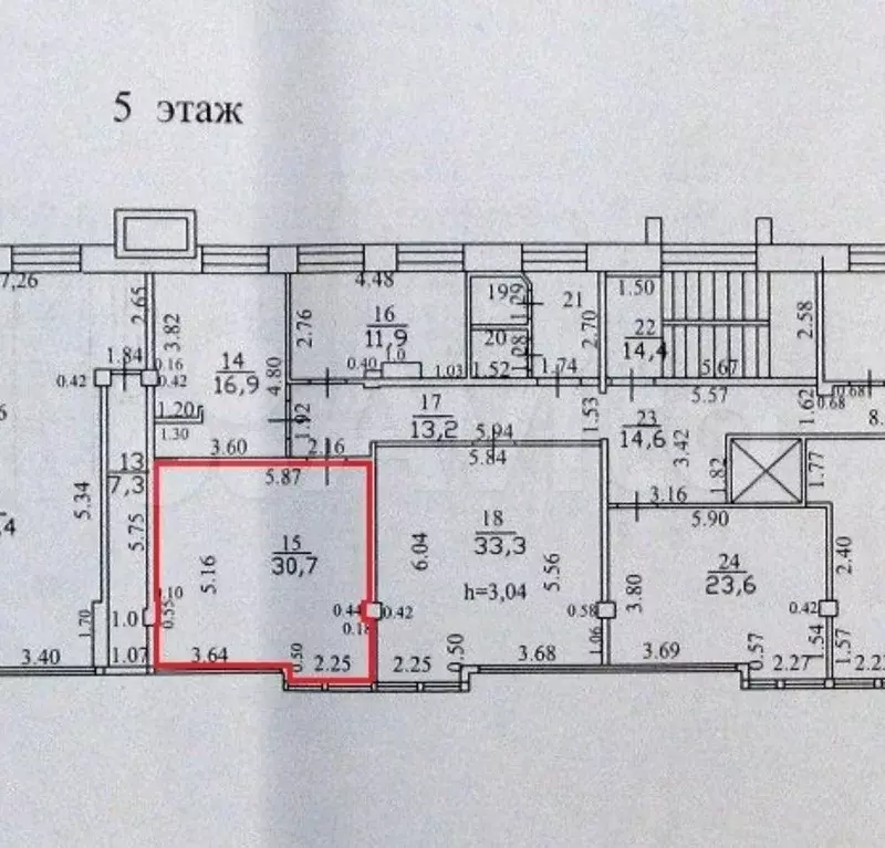 Офис, 30.7 м - Фото 0