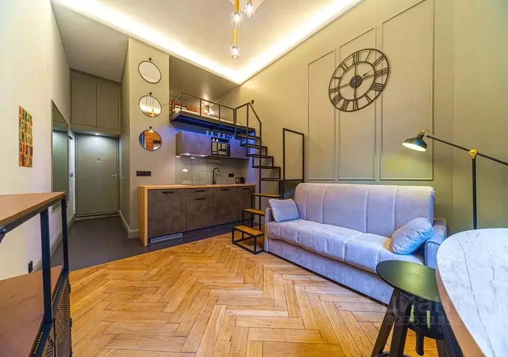 Студия Санкт-Петербург наб. Реки Фонтанки, 54 (30.0 м) - Фото 1