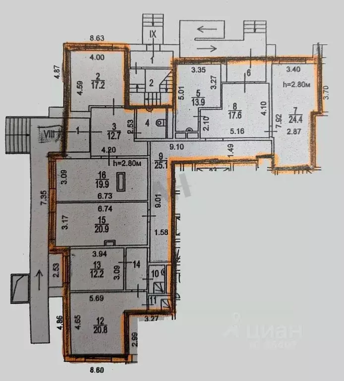 Помещение свободного назначения в Москва Ягодная ул., 8к3 (208 м) - Фото 2