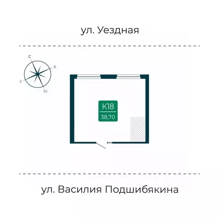 Помещение свободного назначения в Тюменская область, Тюмень ул. ... - Фото 1