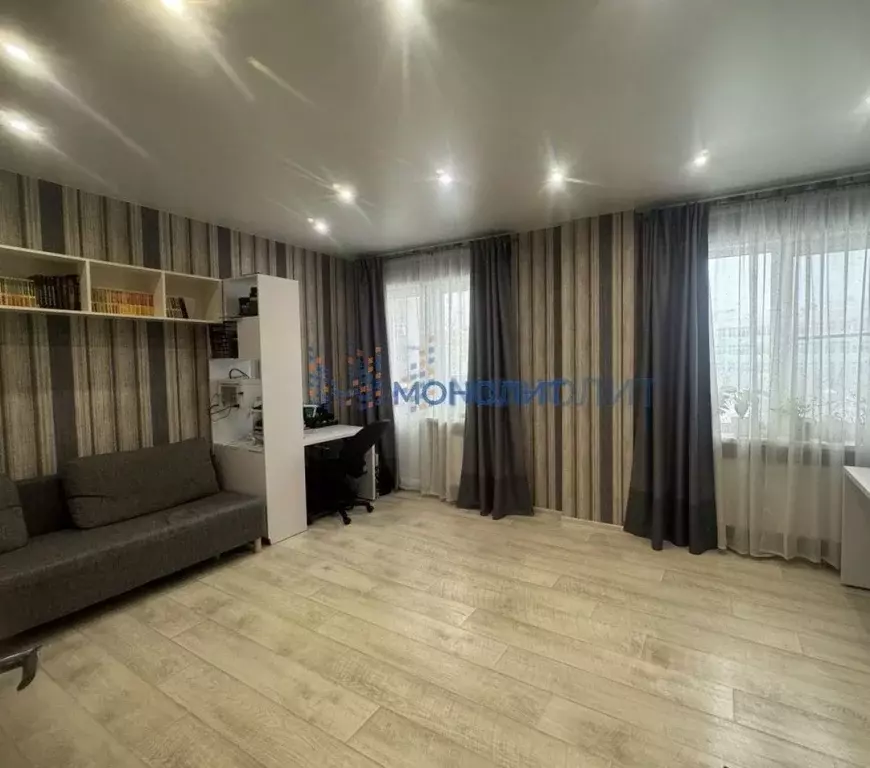 2-к кв. Нижегородская область, Нижний Новгород просп. Гагарина, 101к3 ... - Фото 1