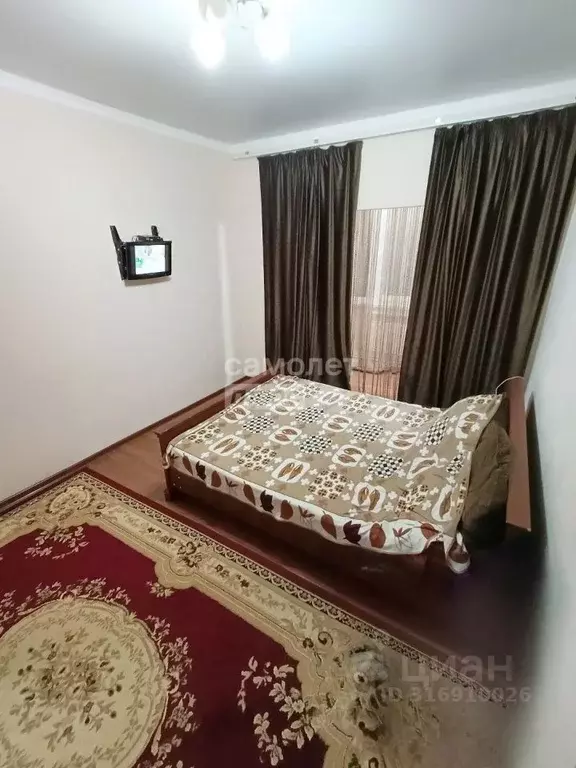 1-к кв. Кабардино-Балкария, Нальчик ул. А.А. Кадырова, 24к1 (50.8 м) - Фото 0
