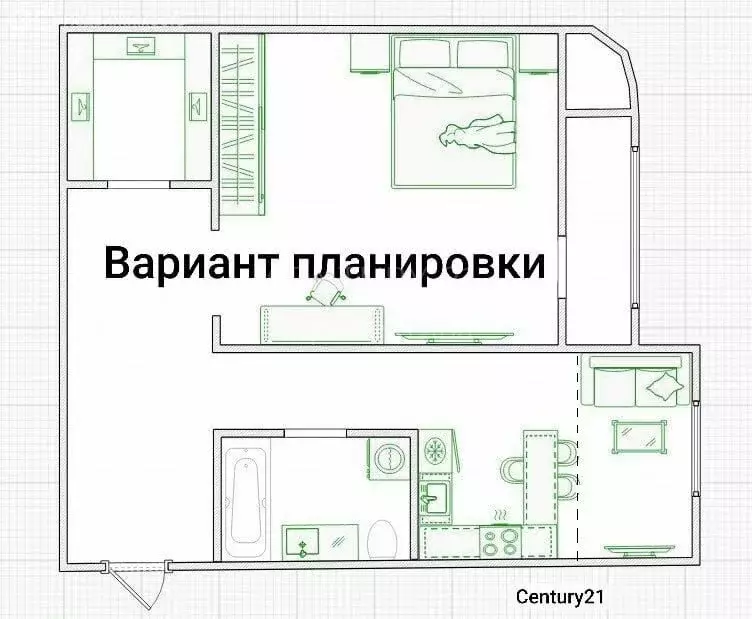 2-комнатная квартира: Лыткарино, Песчаная улица, 8 (48.9 м) - Фото 1