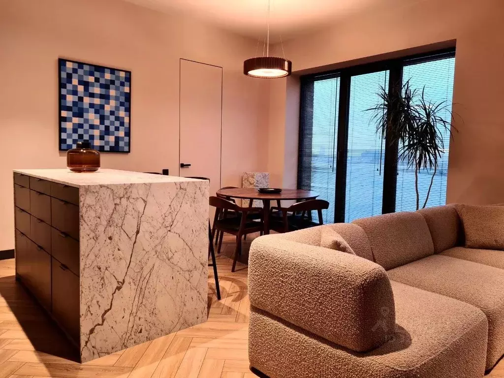 2-к кв. Санкт-Петербург наб. Макарова, 58 (81.0 м) - Фото 2