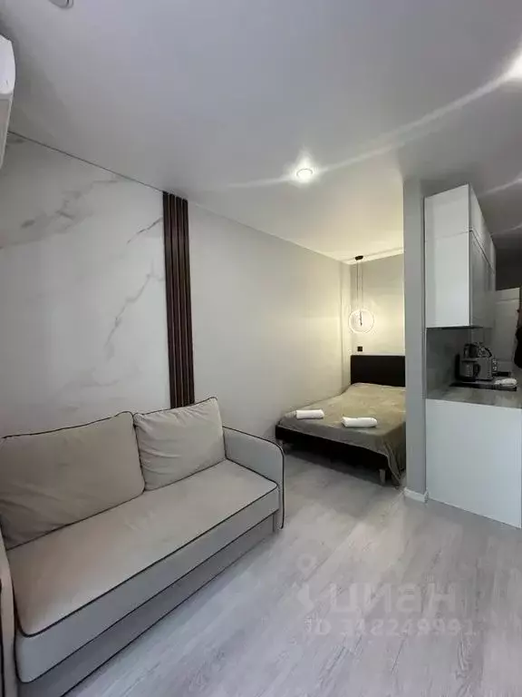 Студия Краснодарский край, Сочи Бытха мкр, ул. Ясногорская, 16/6к2 ... - Фото 1