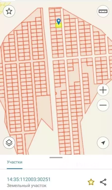 Участок в Саха (Якутия), Якутск городской округ, с. Табага  (6.0 сот.) - Фото 1