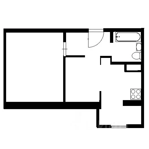 1-к кв. Ленинградская область, Кудрово г. Всеволожский район, ... - Фото 2