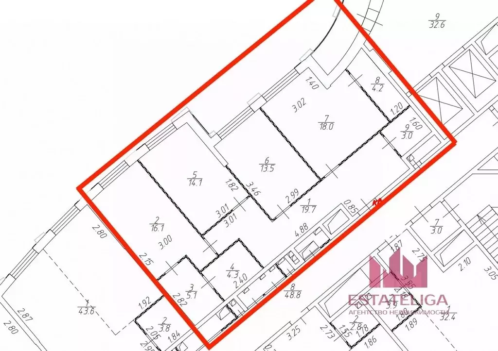 4-к кв. москва ул. лобачевского, 120к1 (98.0 м) - Фото 1