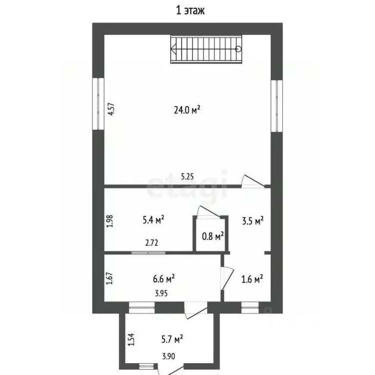Дом в Ямало-Ненецкий АО, Новый Уренгой ул. Грибная, 14 (70 м) - Фото 1