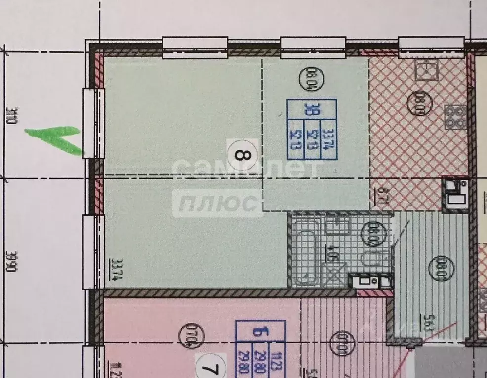 Свободной планировки кв. Московская область, Красногорск ул. Большая ... - Фото 2