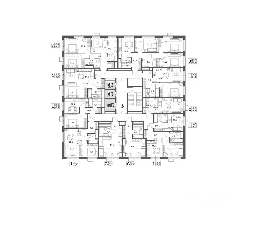 1-к кв. Москва Тагильская ул., 2к1 (38.4 м) - Фото 1