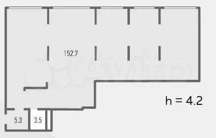Офис 161.5 кв.м - Фото 0