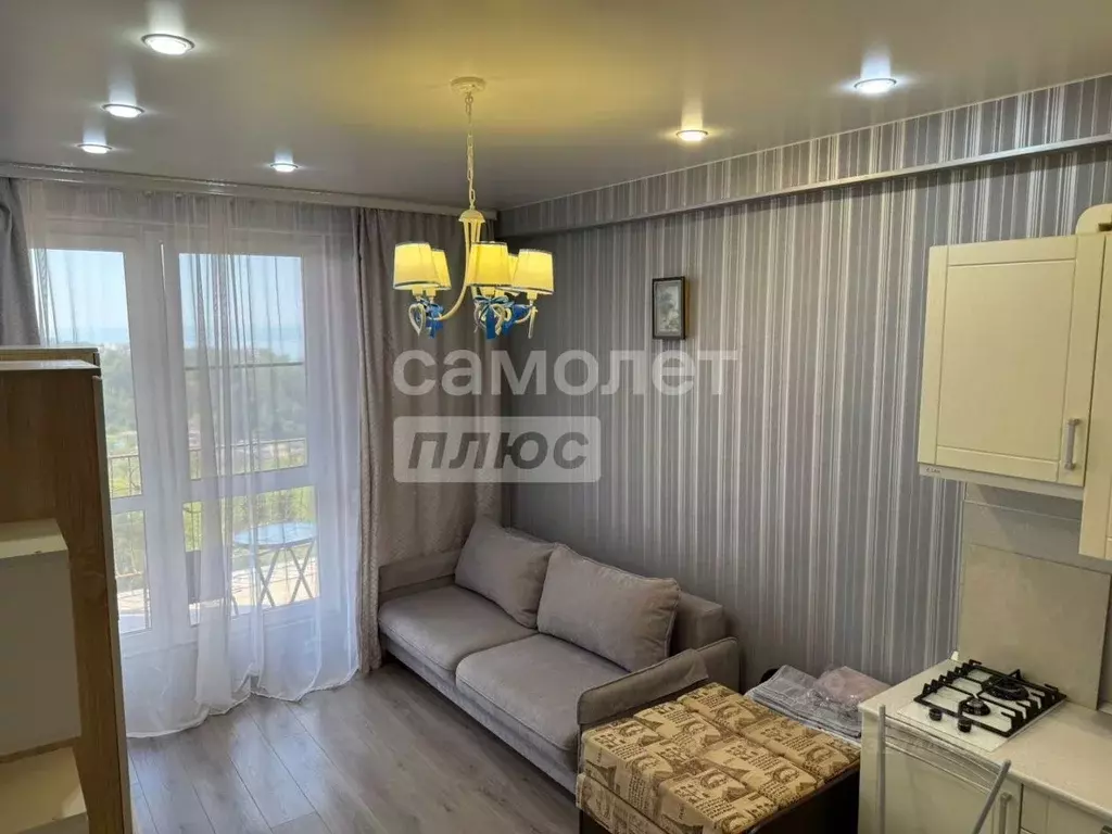 Студия Краснодарский край, Сочи Новый Сочи мкр, ул. Санаторная, 46 ... - Фото 1