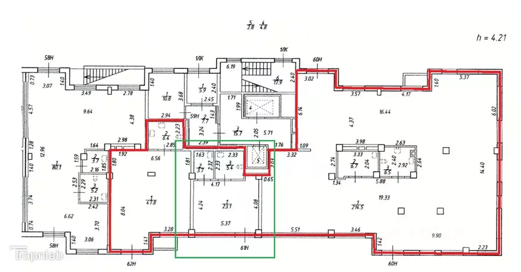 Торговая площадь в Ленинградская область, Кудрово г. Всеволожский ... - Фото 2
