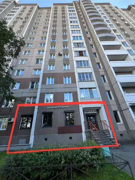 Помещение свободного назначения в Санкт-Петербург просп. Ветеранов, ... - Фото 1