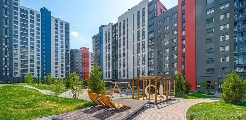 Студия Пермский край, Пермь ул. Серебристая, 7 (30.3 м) - Фото 1