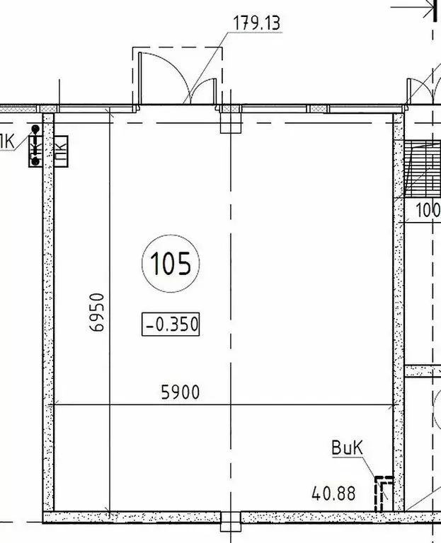 Помещение свободного назначения (41 м) - Фото 1