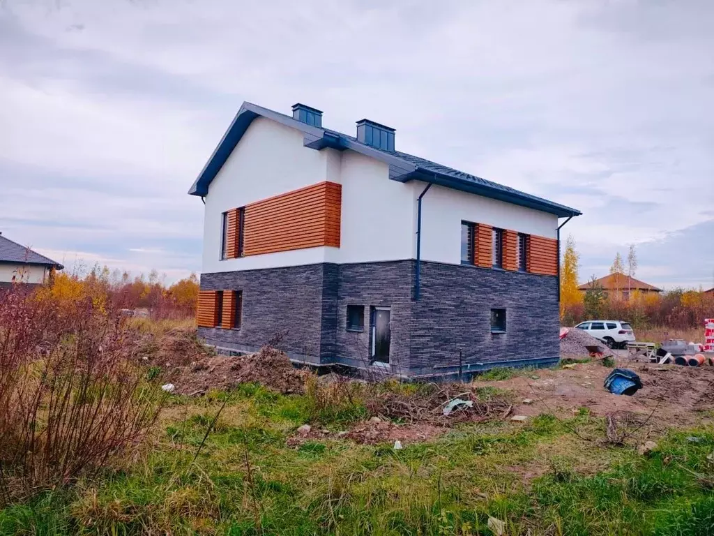 Коттедж в Ленинградская область, Всеволожский район, Романовское ... - Фото 1