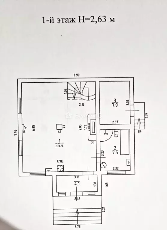 Дом в Калининградская область, Зеленоградск Волна садоводческое ... - Фото 2
