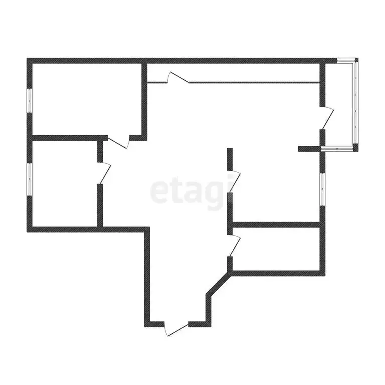 3-комнатная квартира: Иркутск, Дальневосточная улица, 141 (84.4 м) - Фото 0
