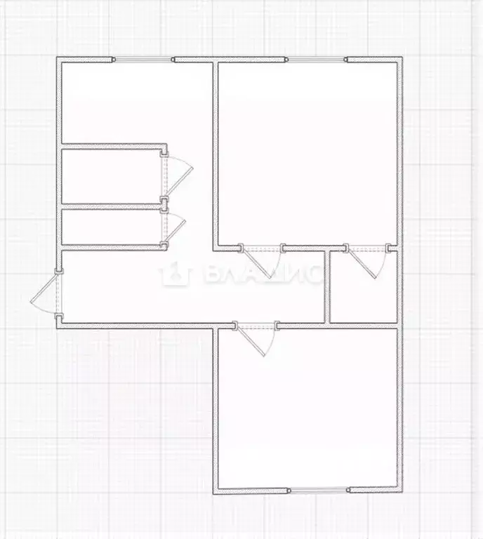 2-к кв. Пензенская область, Пенза ул. Пушанина, 20 (46.2 м) - Фото 2