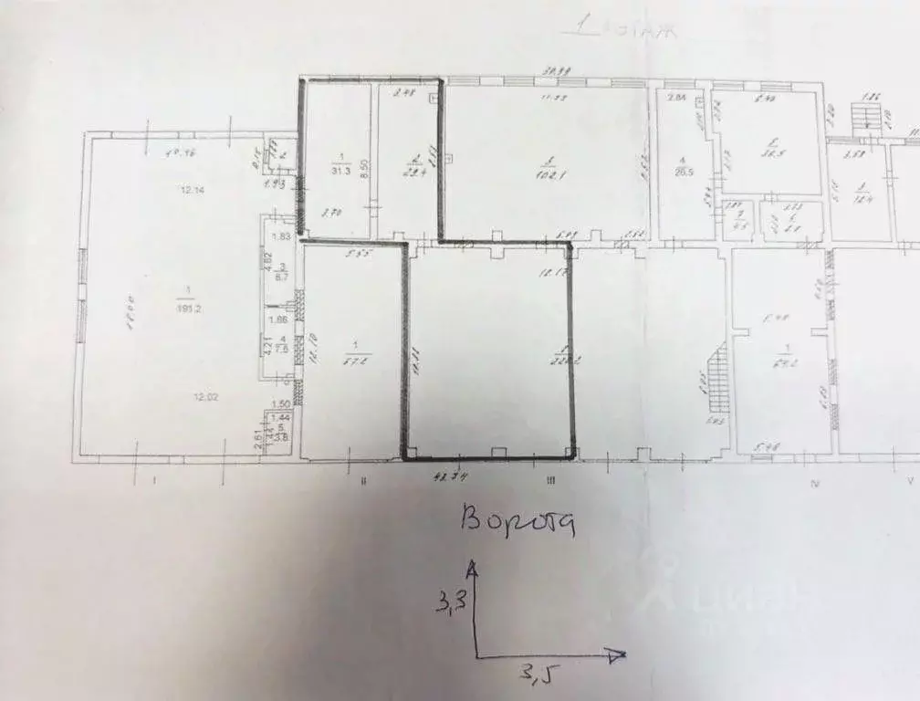 Помещение свободного назначения в Москва Кольская ул., 14С7 (170 м) - Фото 2