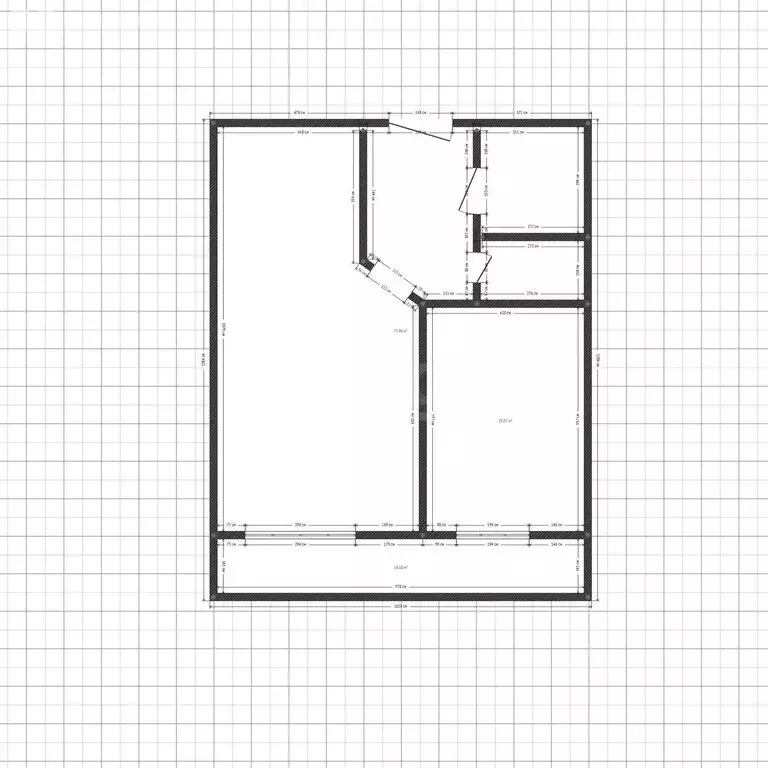1-комнатная квартира: Казань, улица Побежимова, 36 (32.3 м) - Фото 1