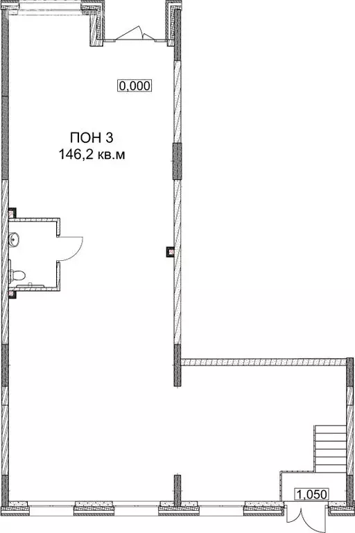 Помещение свободного назначения (146.2 м) - Фото 1