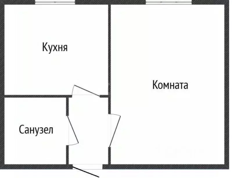 1-к кв. Приморский край, Владивосток ул. Тухачевского, 44 (20.0 м) - Фото 1