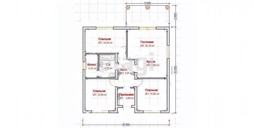 Дом в Свердловская область, Сысертский муниципальный округ, д. ... - Фото 2