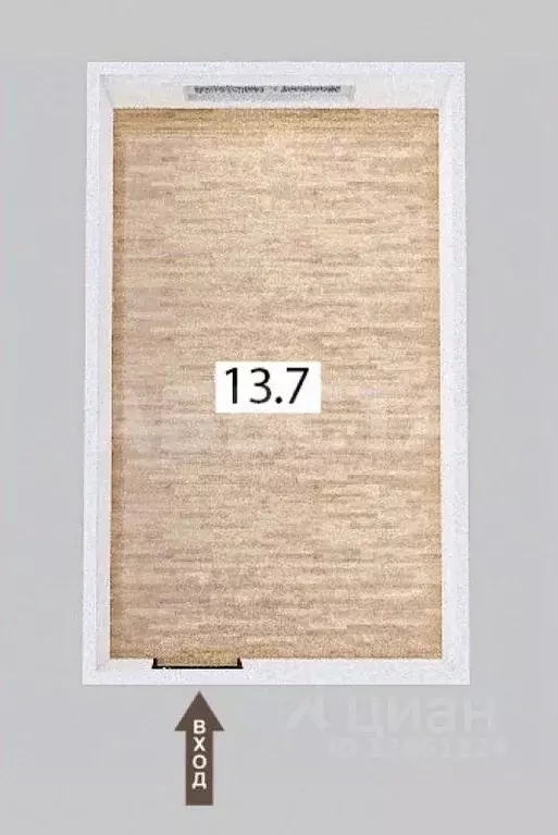 Комната Омская область, Омск Заозерный мкр, ул. Стрельникова, 7 (13.7 ... - Фото 2