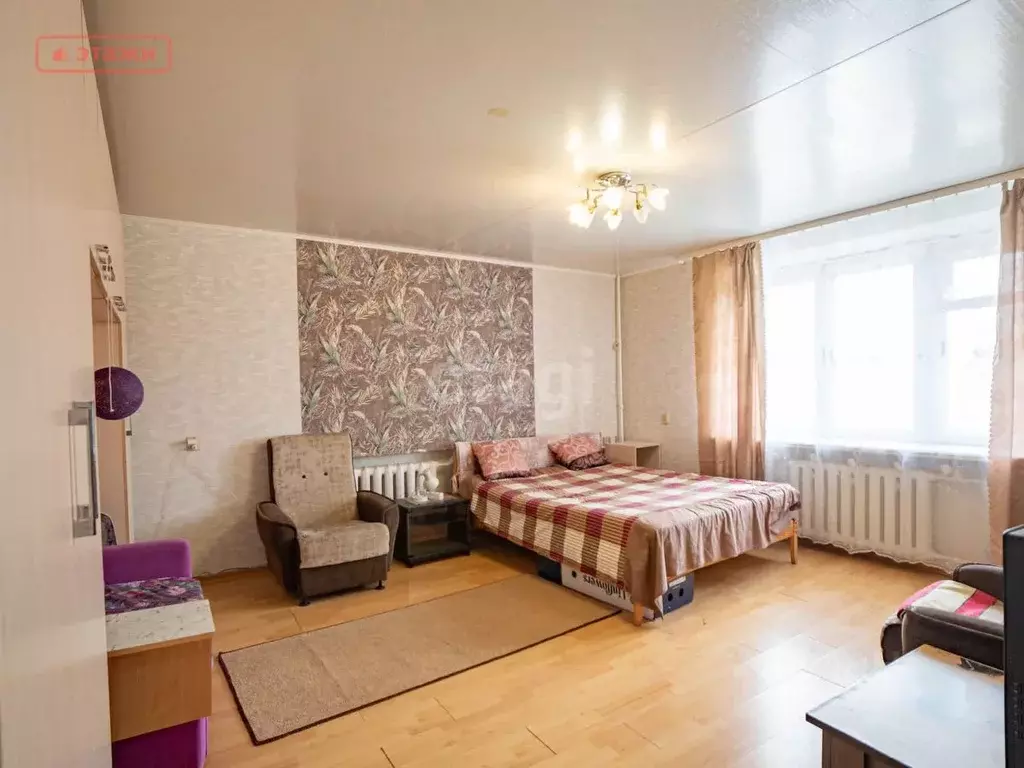 1-к кв. Карелия, Петрозаводск ул. Фрунзе, 4 (32.0 м) - Фото 1