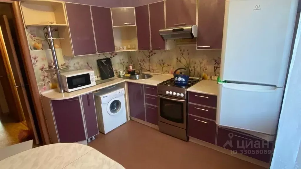 2-к кв. Рязанская область, Рязань ул. Дзержинского, 59к3 (52.0 м) - Фото 1