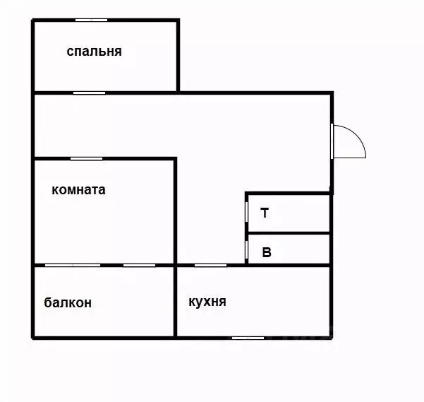 2-к кв. Приморский край, Уссурийск ул. Пушкина, 63 (46.8 м) - Фото 2