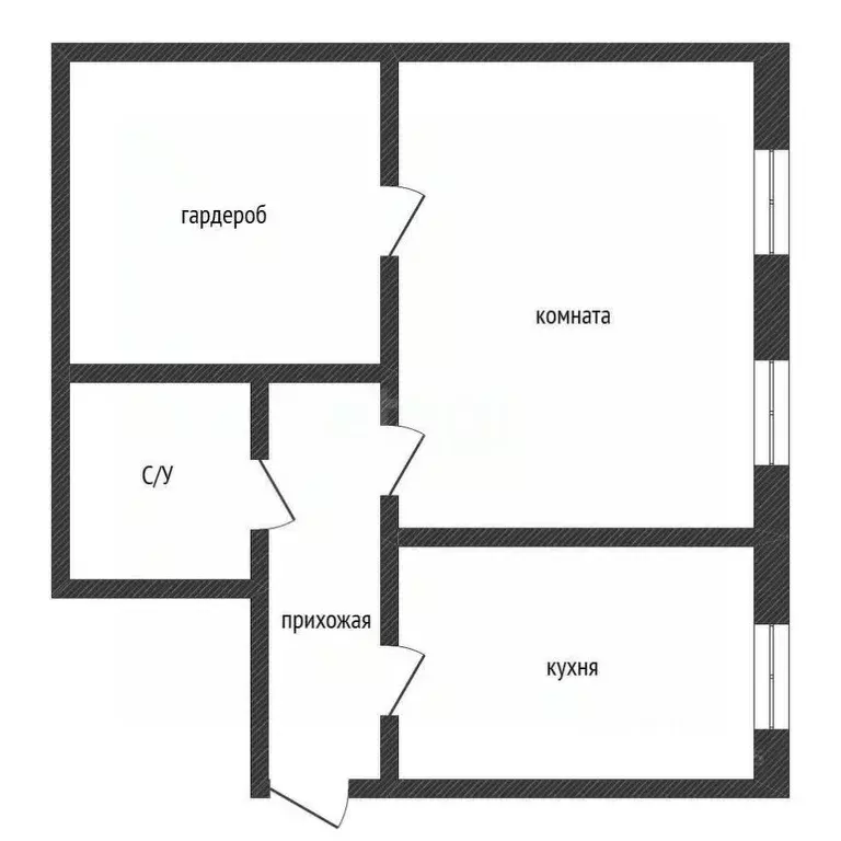 1-к кв. Нижегородская область, Нижний Новгород Канавинская ул., 57 ... - Фото 2