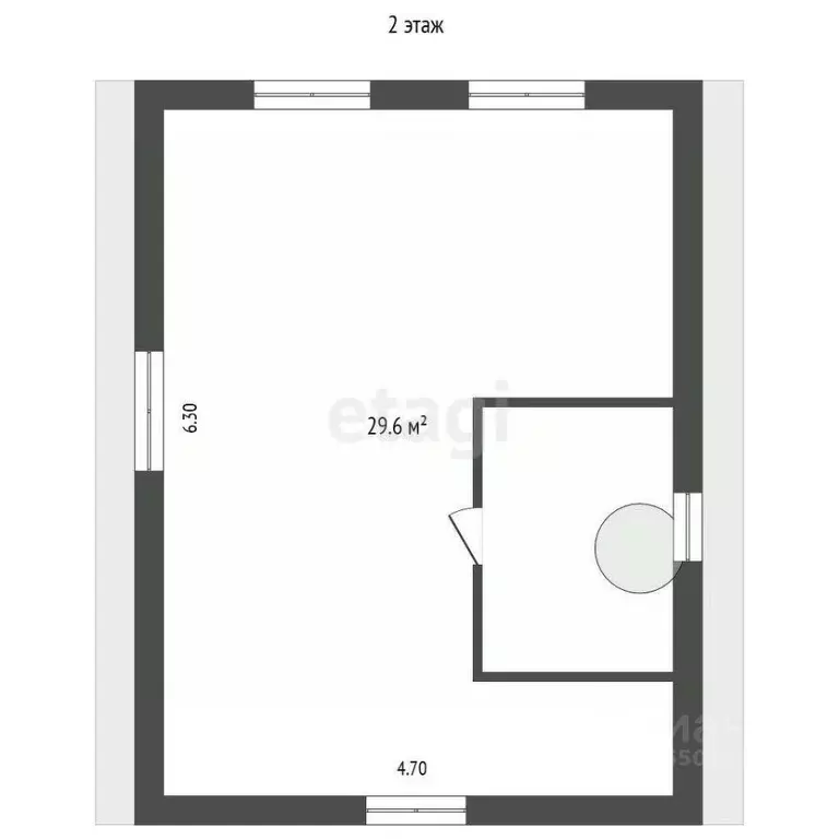 Дом в Севастополь Троллейбусник-1 садоводческое товарищество, 201 (70 ... - Фото 2