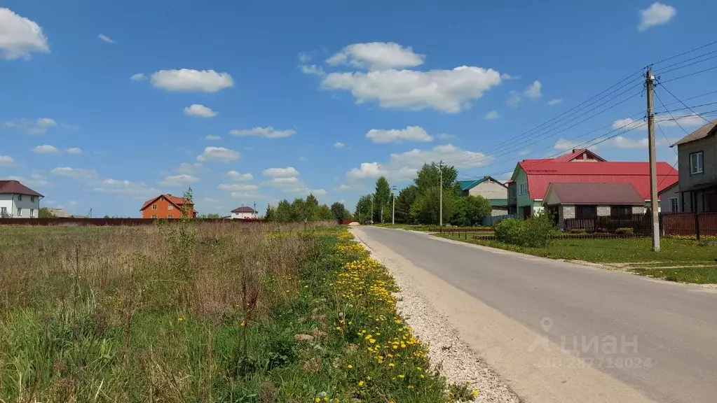 Участок в Тульская область, Заокский район, Демидовское с/пос, с. ... - Фото 2