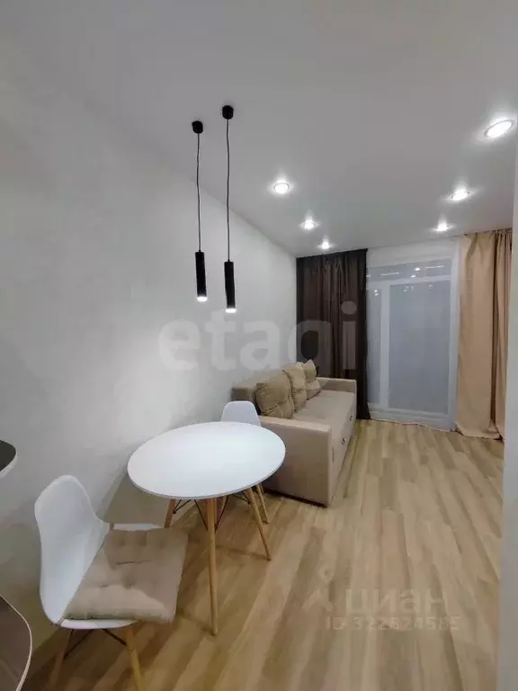 Студия Тюменская область, Тюмень ул. Краснооктябрьская, 16к1 (22.3 м) - Фото 2