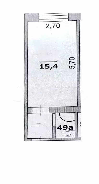 Квартира-студия, 18 м, 4/5 эт. - Фото 0