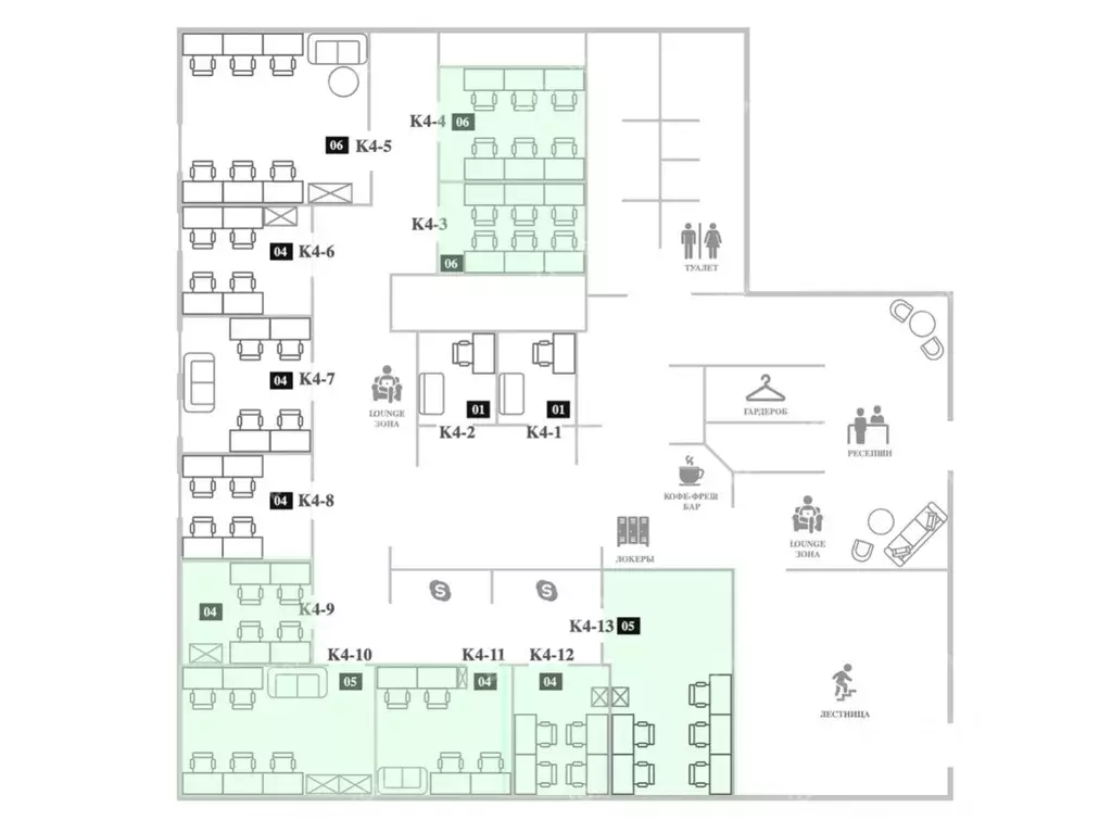 Офис в Санкт-Петербург 8-я Васильевского острова линия, 25 (170 м) - Фото 2