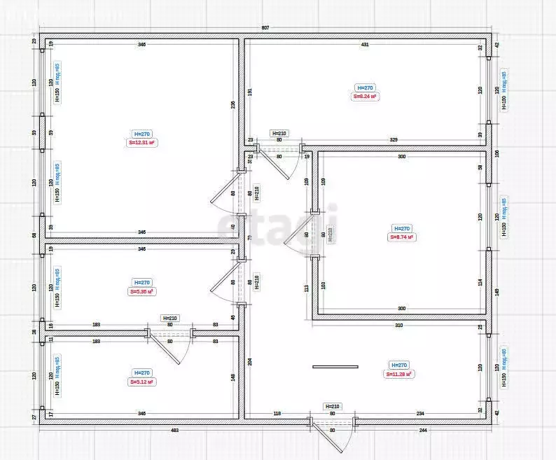 Дом в Костромская область, Судиславское сельское поселение, деревня ... - Фото 1