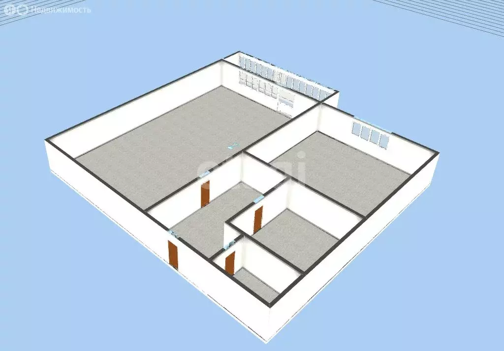 1-комнатная квартира: Троицкий, Центральная улица, 22 (38.4 м) - Фото 1