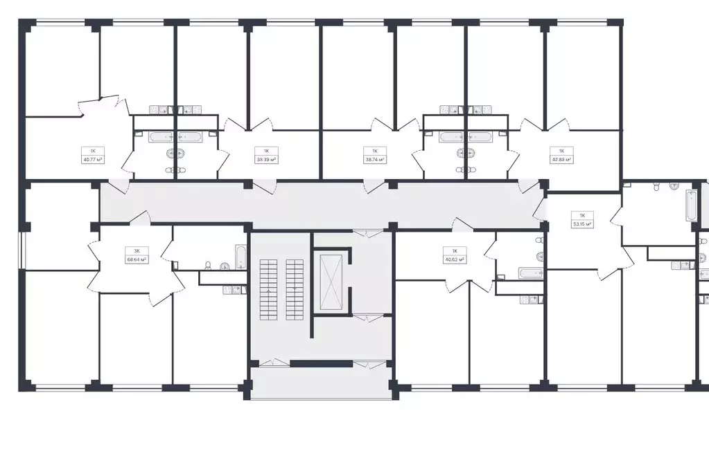 1-к кв. Ставропольский край, Ессентуки ул. Благодатная, 24 (38.39 м) - Фото 1