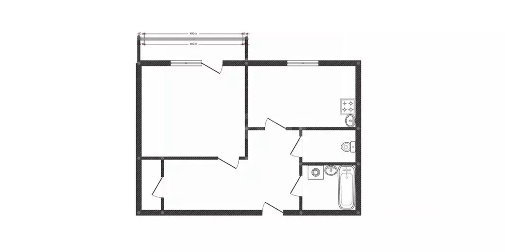 1-к кв. Смоленская область, Ельня Кутузовский мкр, 3 (40.2 м) - Фото 1