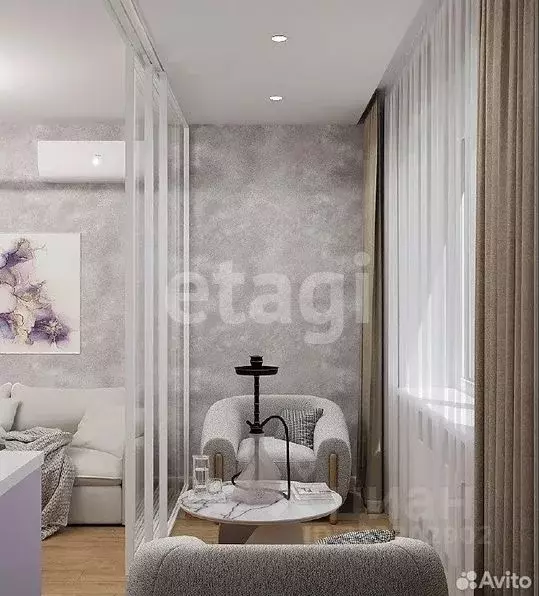 2-к кв. Тюменская область, Тюмень ул. Республики, 204к12 (70.1 м) - Фото 1